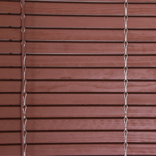 Avvolgibile in legno per pergola - Cioccolato al latte