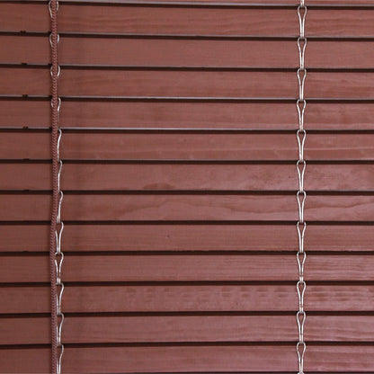 Avvolgibile in legno per pergola - Cioccolato al latte