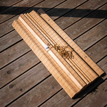 Tettoia in bambù per pergola - Marrone chiaro