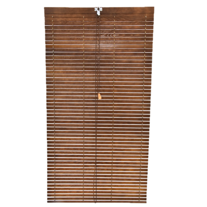 Avvolgibile in legno per pergola - Marrone