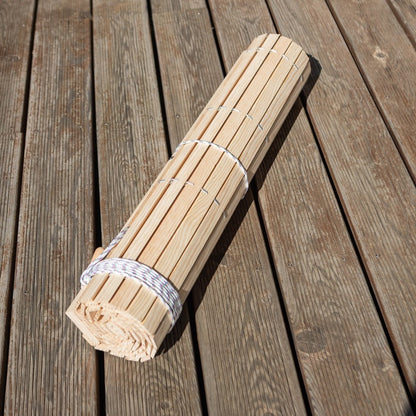 Avvolgibile in legno per pergola - Naturale