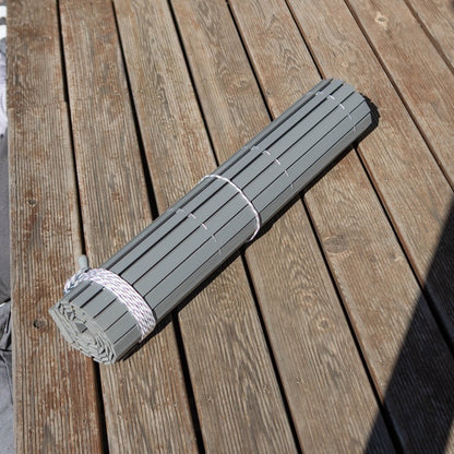 Avvolgibile in legno per pergola - Grigio
