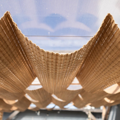 Tettoia in bambù per pergola - Marrone chiaro